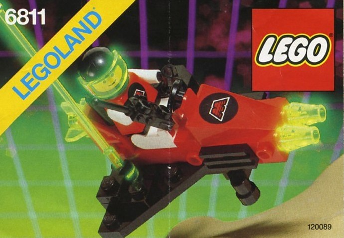 6811 Pulsar Charger (Used) LEGO Space