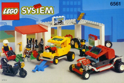 6561 Hot Rod Club (Used) LEGO Town