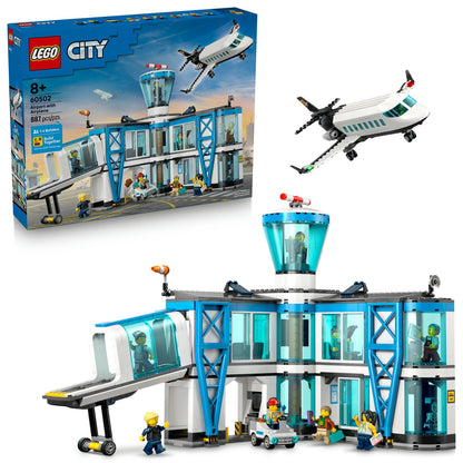 60502 Airport with Airplane (Retired) LEGO City