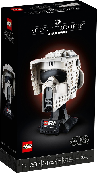 75305 Scout Trooper Helmet (Retired) LEGO Star Wars
