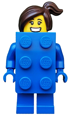 Brick Suit Girl (Minifigure Only) (col314)