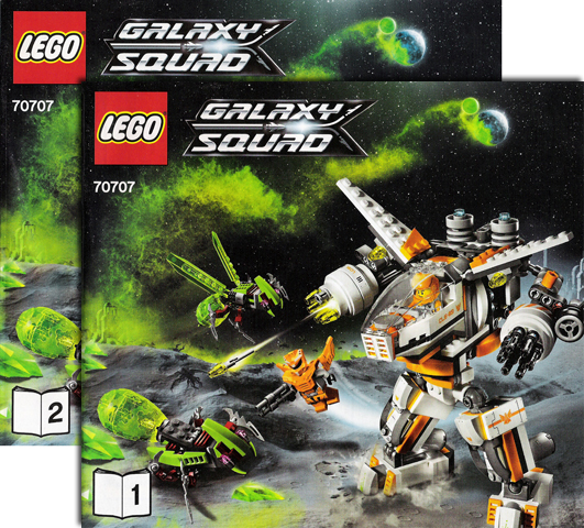 70707 CLS-89 Eradicator Mech (Certified) LEGO Space