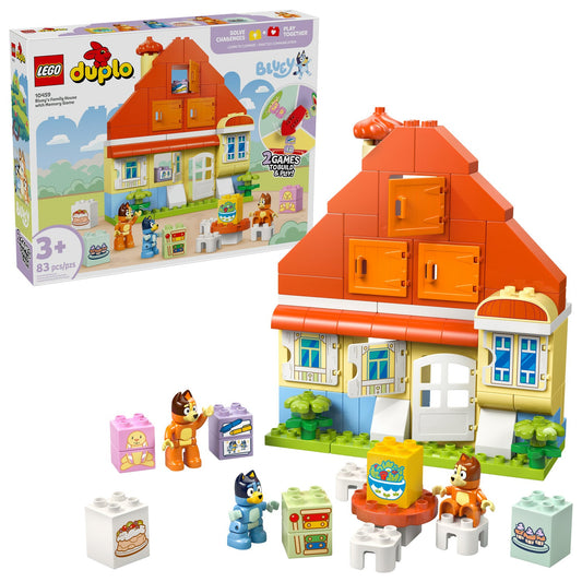 10459 Bluey's Family House with Memory Game