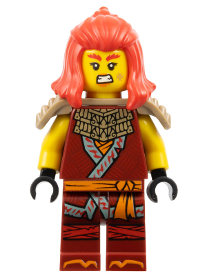 Wyldfyre - Dark Red Tunic, Shoulder Armor (njo0872)