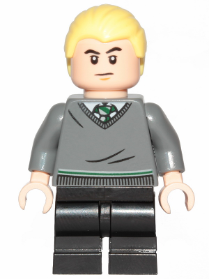 Draco Malfoy - Slytherin Sweater, Black Medium Legs (hp262)