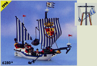 6280 Armada Flagship (Retired) LEGO Pirates