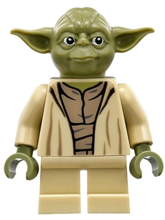 Yoda - Olive Green, Open Robe with Large Creases (sw0707)