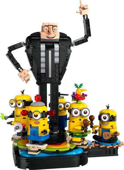 75582 Brick-Built Gru and Minions (Used) LEGO Despicable Me