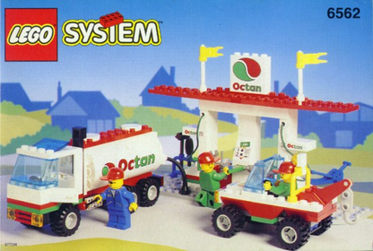 6562 Gas Stop Shop (Used) LEGO Town