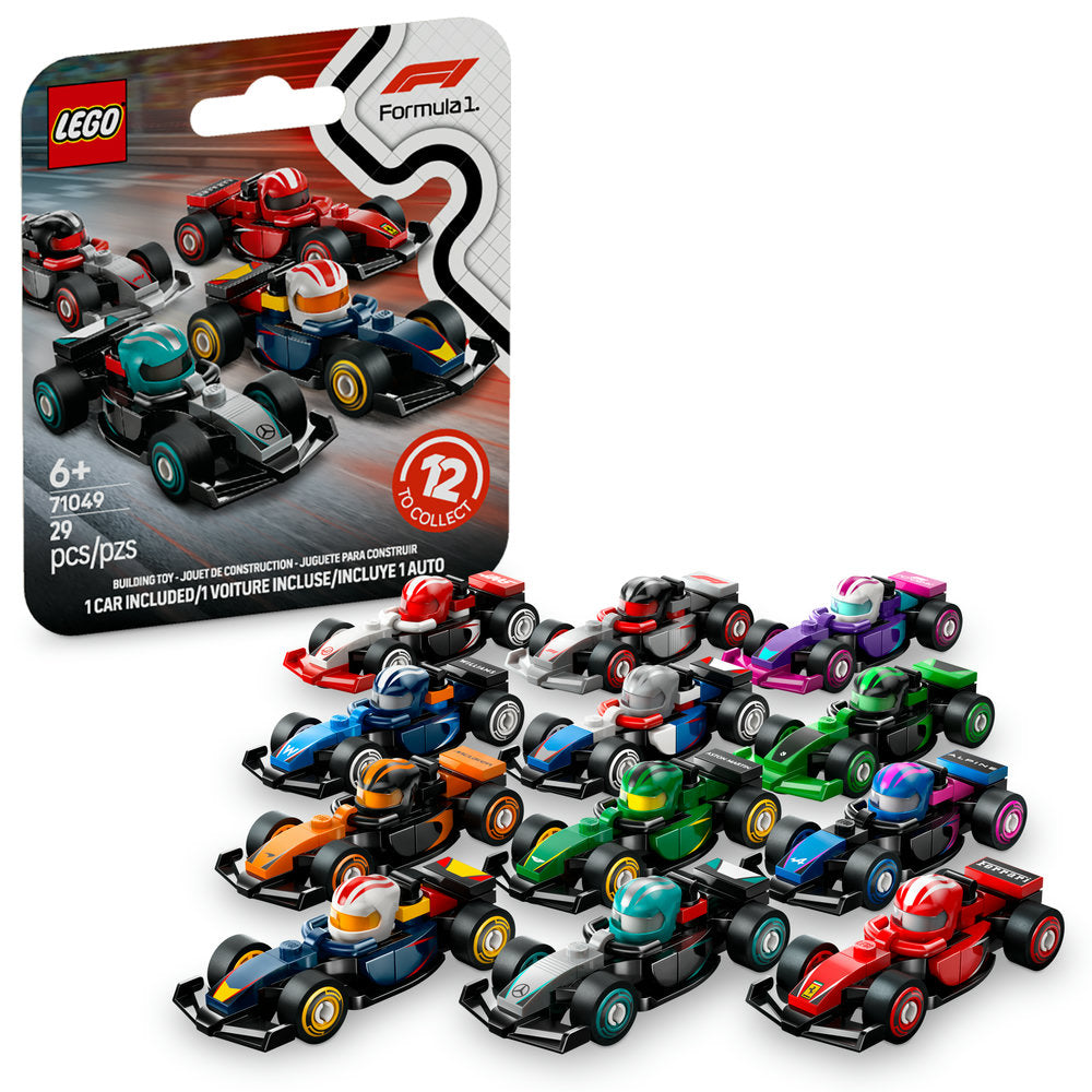 71049 F1 Collectible Race Cars (Retired) LEGO Collectible Minifigures