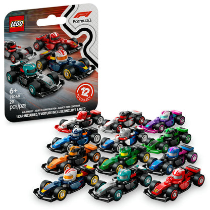71049 F1 Collectible Race Cars (Retired) LEGO Collectible Minifigures