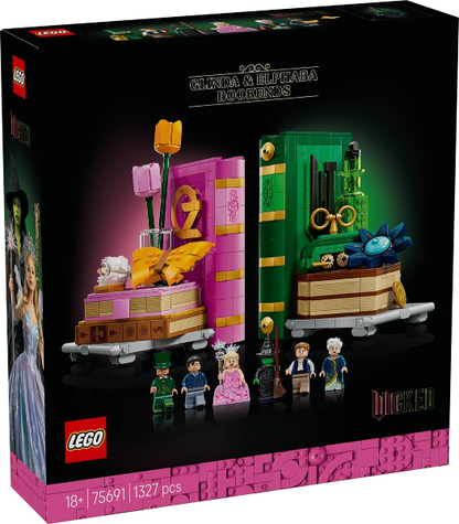 75691 Glinda & Elphaba Bookends (Retired) LEGO Wicked