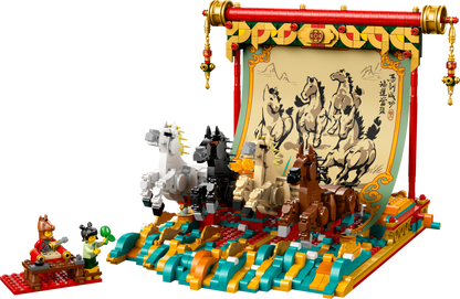 80119 Galloping Horse Canvas (Retired) LEGO Seasonal