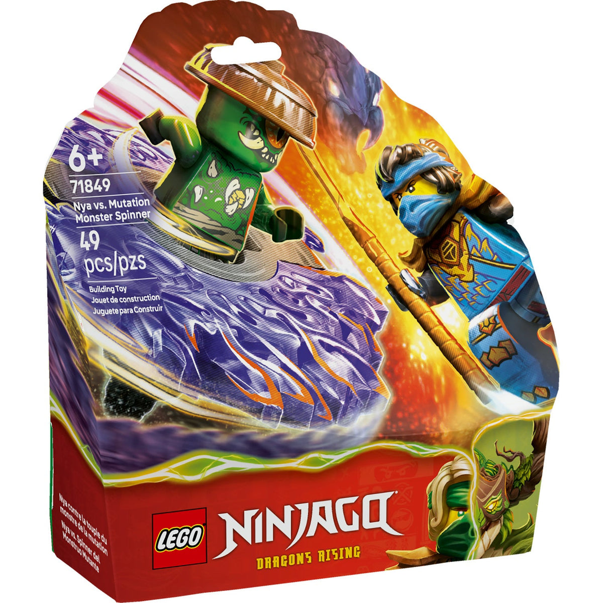 71849 Nya vs. Mutation Monster Spinner (Retired) LEGO Ninjago