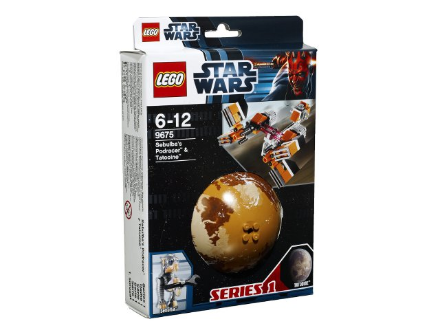 9675 Sebulba's Podracer & Tatooine (Retired) LEGO Star Wars