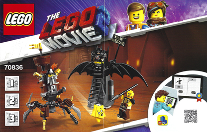 70836 Battle-Ready Batman and MetalBeard (Used) LEGO The LEGO Movie 2