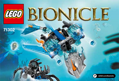 71302 Akida - Creature of Water (Used) LEGO BIONICLE