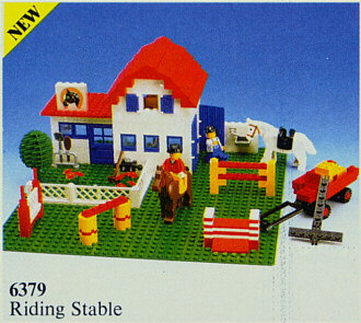 6379 Riding Stable (Used) LEGO Town