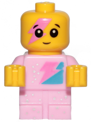 Sparkle Baby - Dark Pink Lightning Around Eye (tlm204)