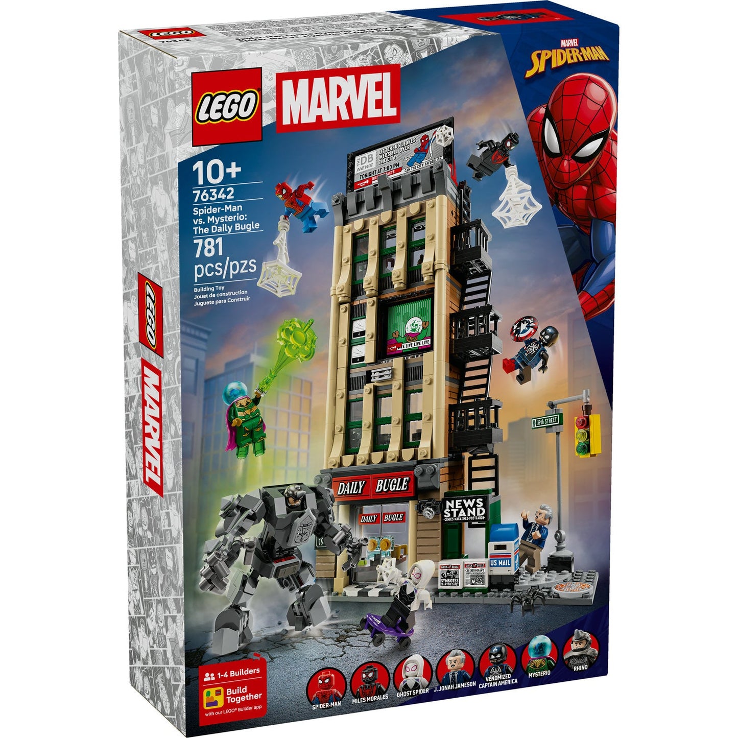 76342 Spider-Man vs. Mysterio: The Daily Bugle