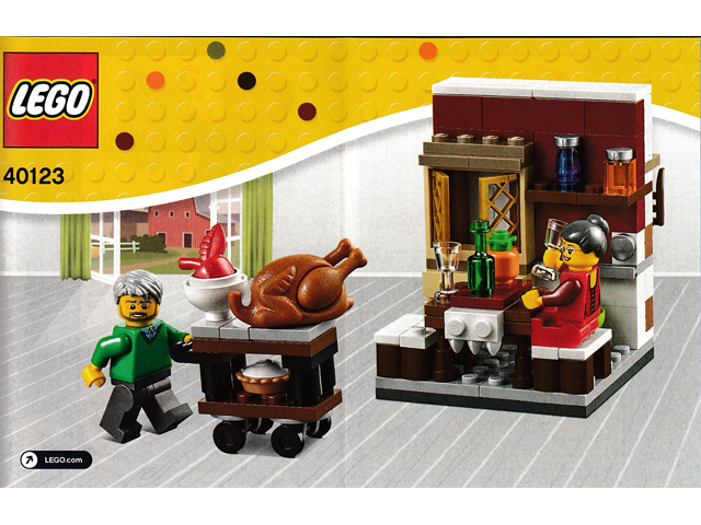 40123 Thanksgiving Feast (Used) LEGO Seasonal