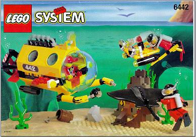 6442 Sting Ray Explorer (Used) LEGO Town