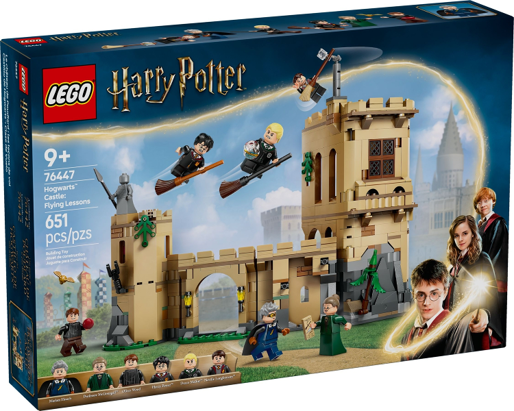76447 Hogwarts Castle: Flying Lessons (Retired) LEGO Harry Potter
