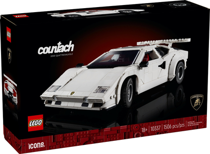 10337 Lamborghini Countach 5000 Quattrovalvole (Retired) LEGO Icons