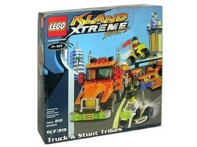 6739 Truck & Stunt Trikes (Retired) LEGO Island Xtreme Stunts