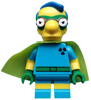 Fallout Boy Milhouse, The Simpsons, Series 2 (Minifigure Only) (sim032)