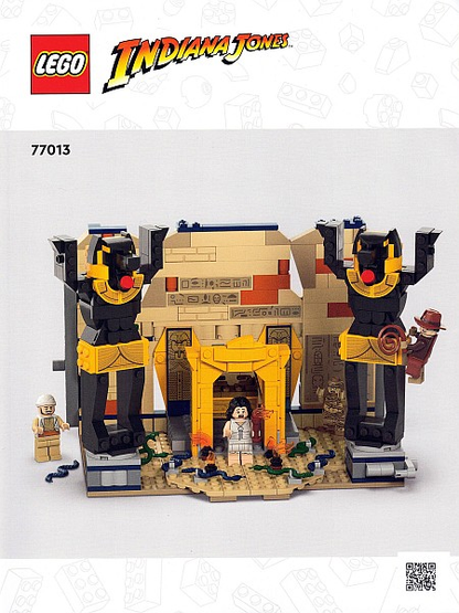 77013 Escape from the Lost Tomb (Used) LEGO Indiana Jones