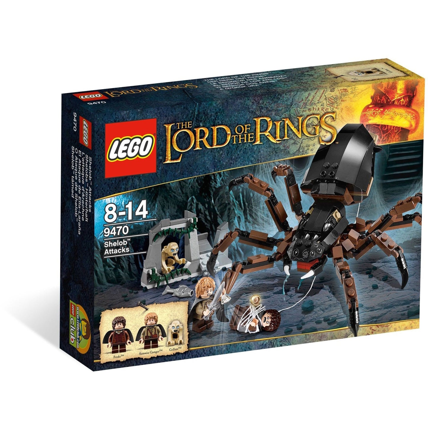 9470 Shelob Attacks (Retired) LEGO The Lord of the Rings