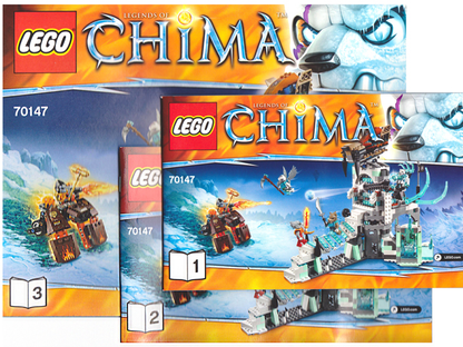 70147 Sir Fangar's Ice Fortress (Certified) LEGO Legends of Chima