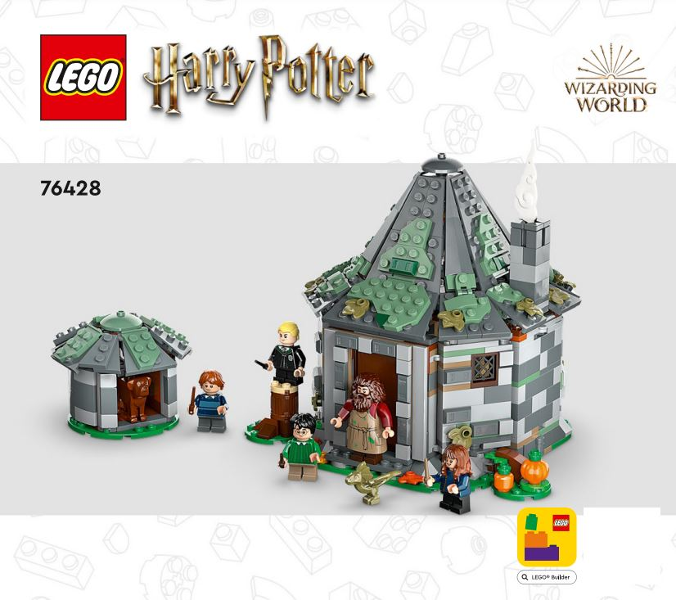 76428 Hagrid's Hut: An Unexpected Visit (Used) LEGO Harry Potter