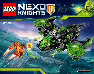 72003 Berserker Bomber (Certified) LEGO Nexo Knights