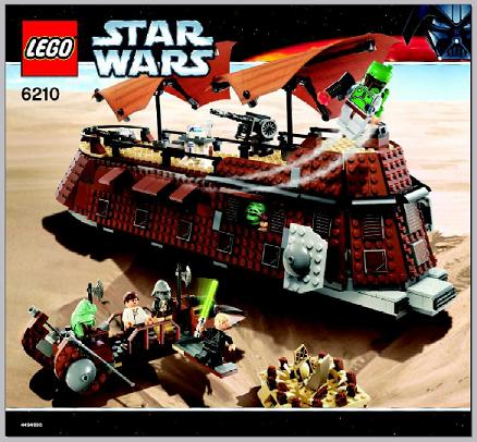 6210 Jabba's Sail Barge (Certified) LEGO Star Wars
