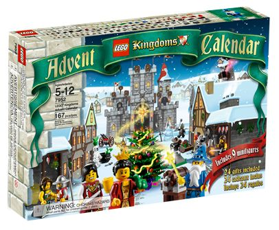 7952 Kingdoms Advent Calendar (2010) (Retired) LEGO Castle