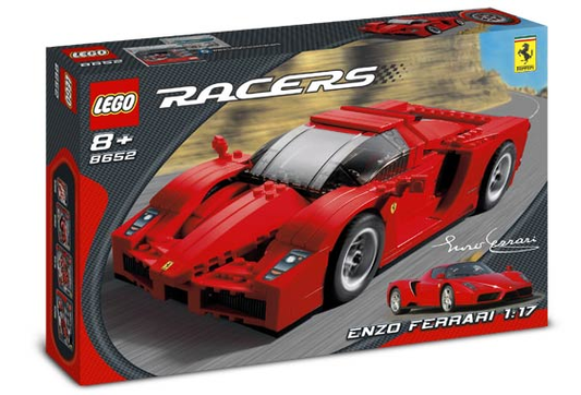 8652 Enzo Ferrari 1:17 (Retired) LEGO Racers
