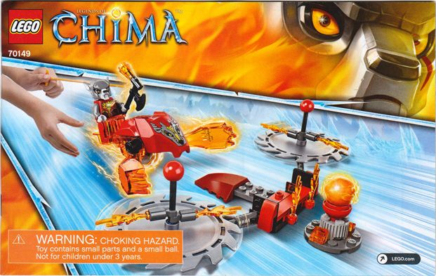 70149 Scorching Blades (Certified) LEGO Legends of Chima