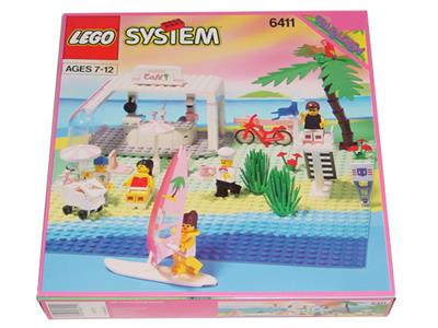 6411 Sand Dollar Cafe (Retired) LEGO Town