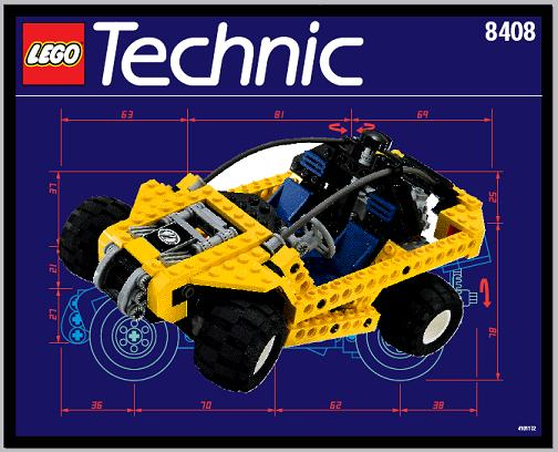 8408 Desert Ranger (Used) LEGO TECHNIC