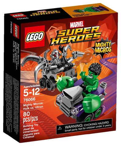 76066 Mighty Micros: Hulk vs. Ultron (Retired) LEGO Super Heroes