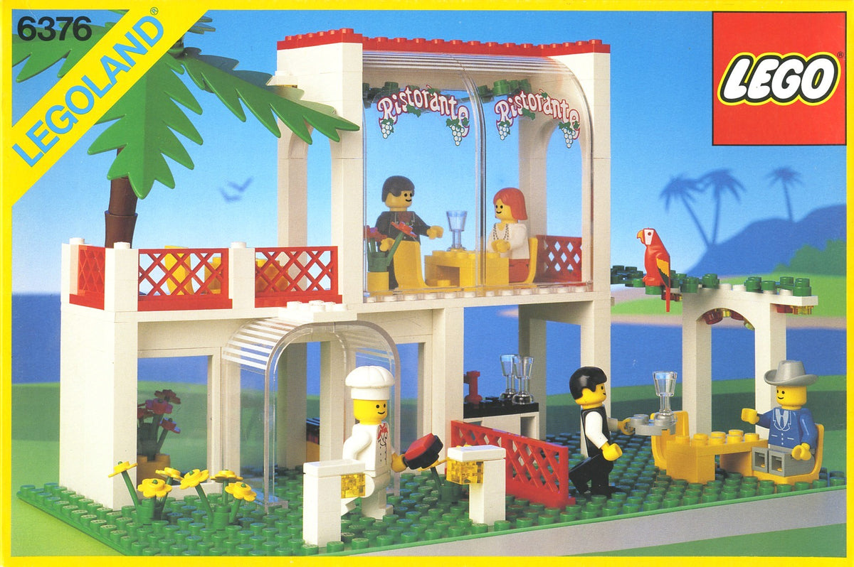 6376 Breezeway Cafe (Used) LEGO Town
