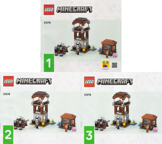 21278 The Pillager Outpost and Ravager (Certified) LEGO Minecraft