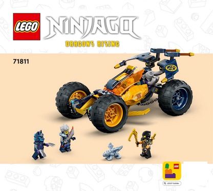 71811 Arin's Ninja Off-Road Buggy Car (Certified) LEGO Ninjago