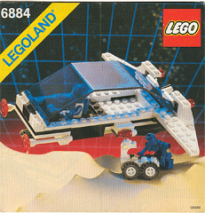 6884 Hyper Pod explorer / AERO-Module (Used) LEGO Space