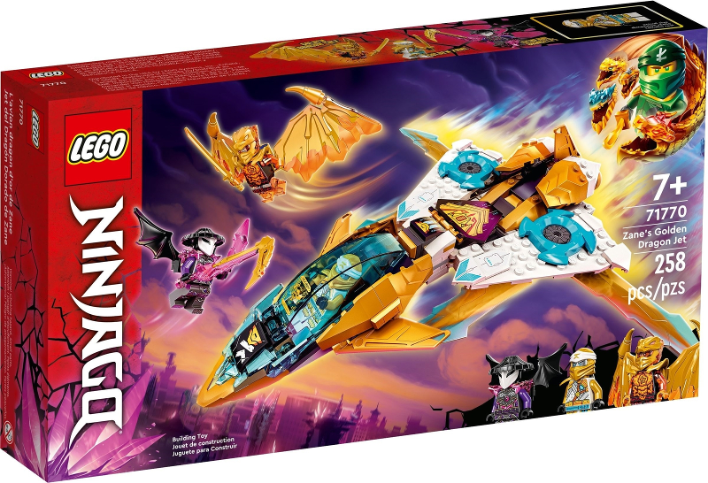 71770 Zane's Golden Dragon Jet (Retired) LEGO Ninjago