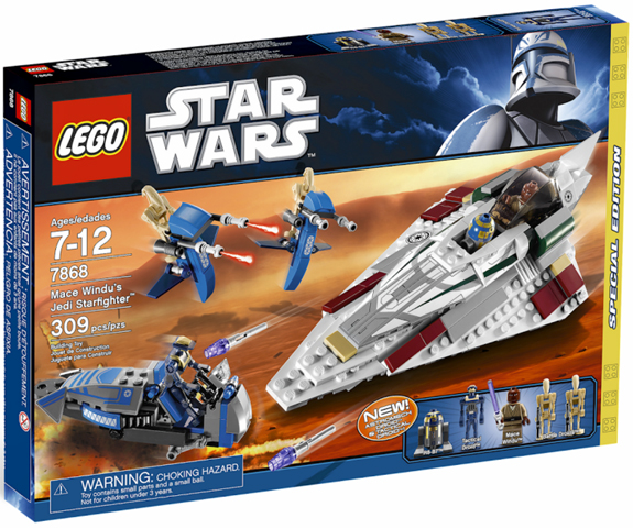 7868 Mace Windu's Jedi Starfighter (Retired) LEGO Star Wars