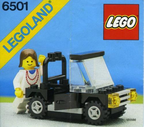 6501 Sport Convertible (Used) LEGO Town