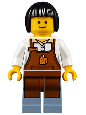 Barista with Gray Shading at Sides (twn270)